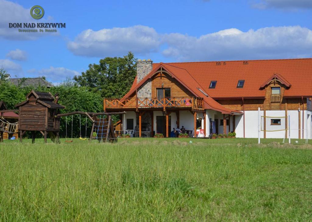 Dom Nad Krzywym - Prywatna Plaza, 2 Boiska, Sauna, Plac Zabaw Krzywe  Exterior photo